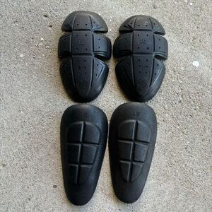 Life Gear Motorcycle Trouser Knee And Thigh Protector Inserts Pads